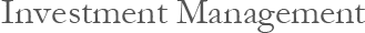 Investment Management
